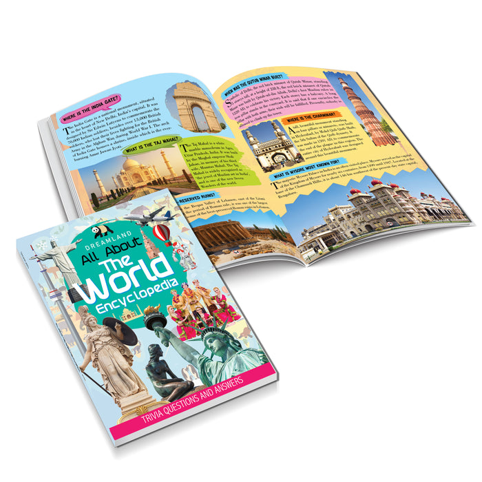 The World Encyclopedia for Children Age 5 - 15 Years- All About Trivia Questions and Answers
