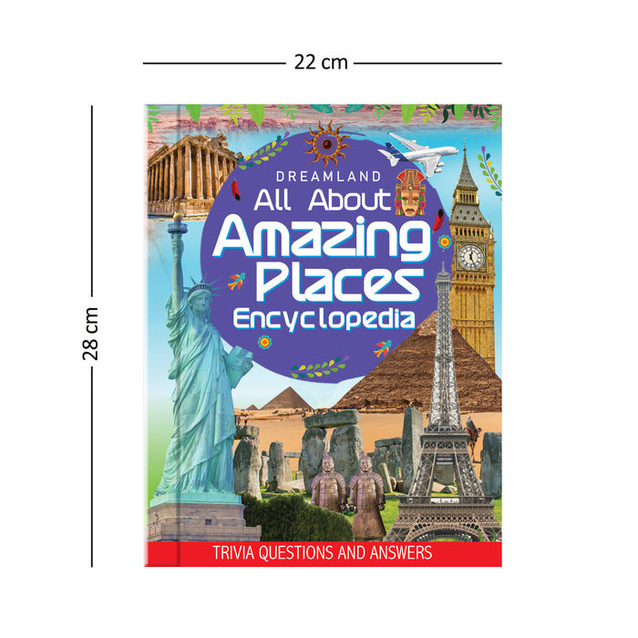 Amazing Places Encyclopedia for Children Age 5 - 15 Years- All About Trivia Questions and Answers