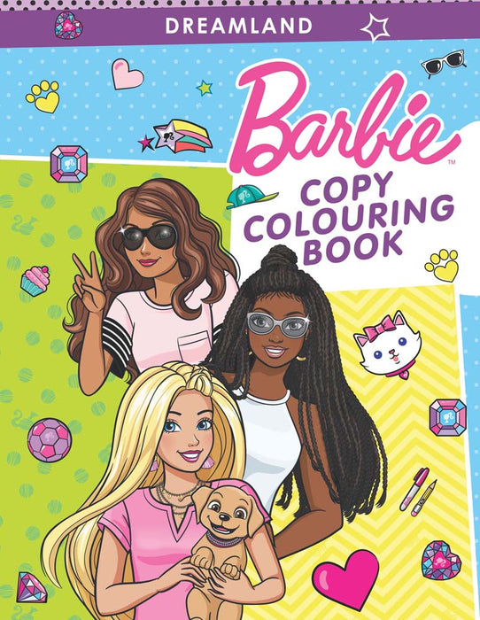 Barbie Copy Colouring Book-1