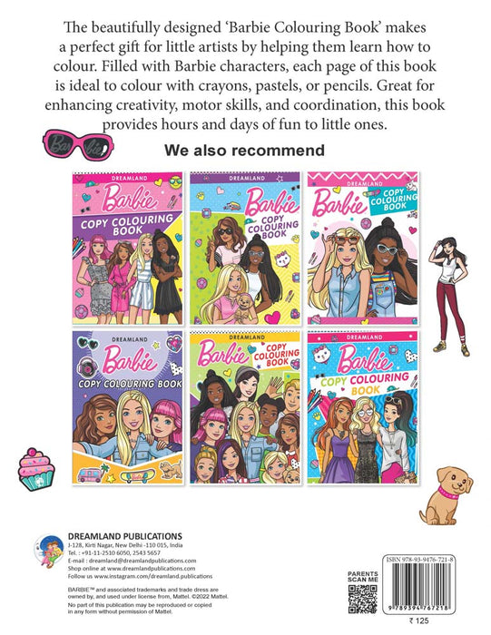 Barbie Copy Colouring Book-2