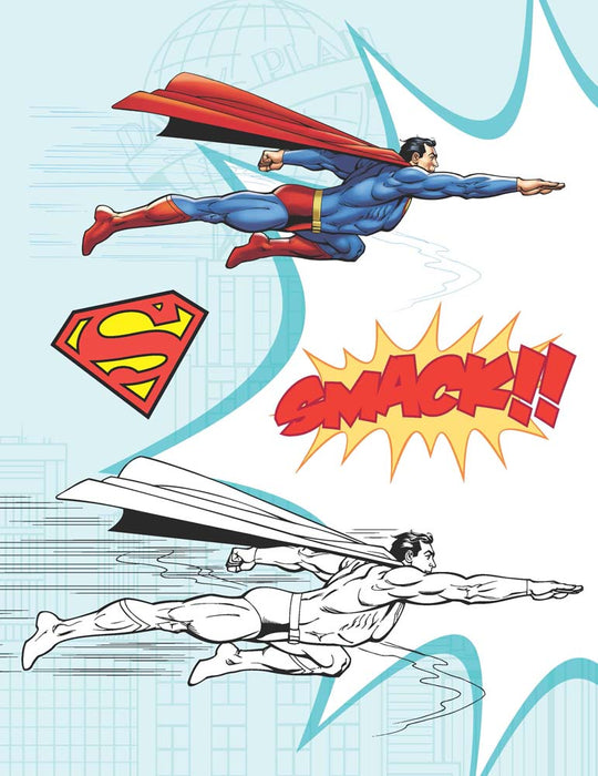 Superman Copy Colouring Book-3