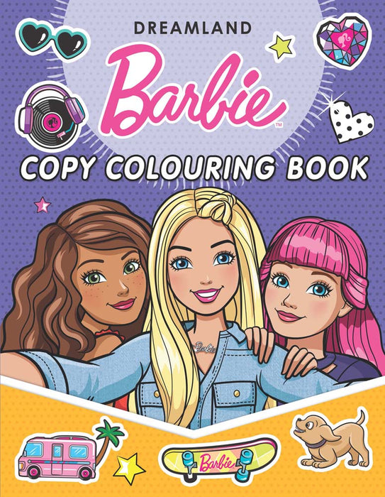 Barbie Copy Colouring Book -3