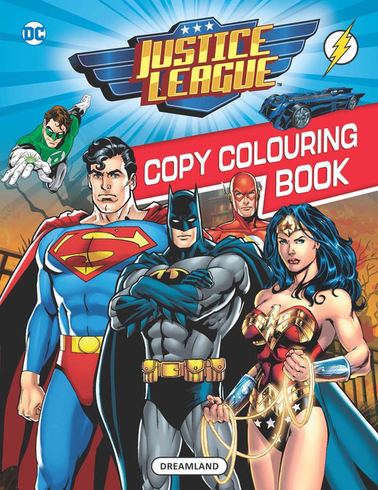 Justice League Copy Colouring Book-1