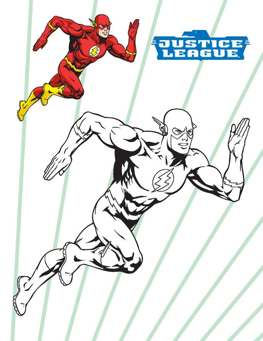 Justice League Copy Colouring Book-1