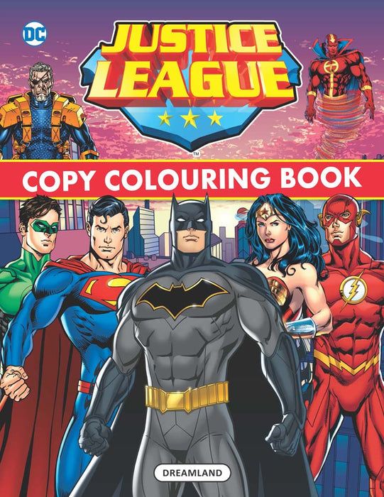 Justice League Copy Colouring Book-2