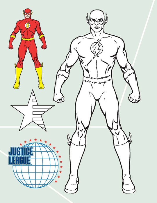 Justice League Copy Colouring Book-2