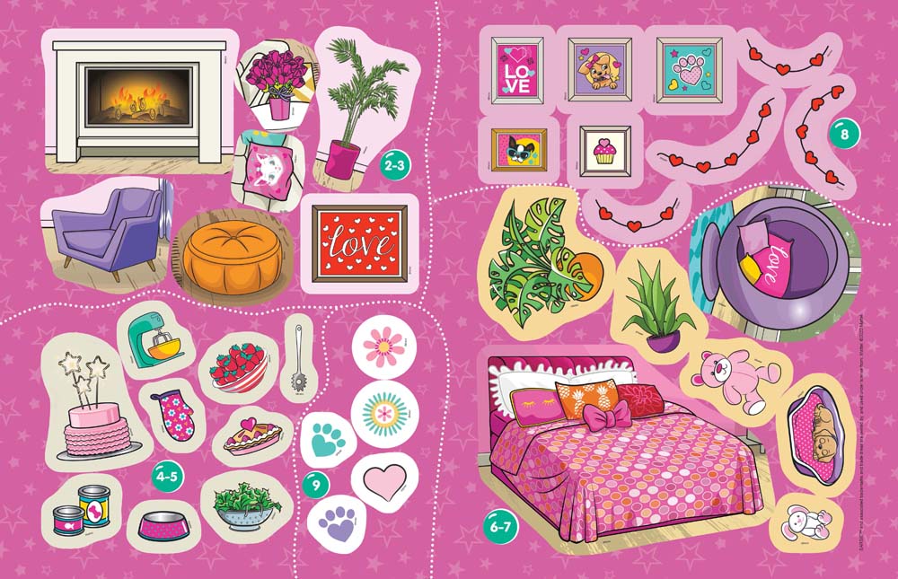 Barbie Dreamhouse Adventures -Dream House Decorate with Stickers
