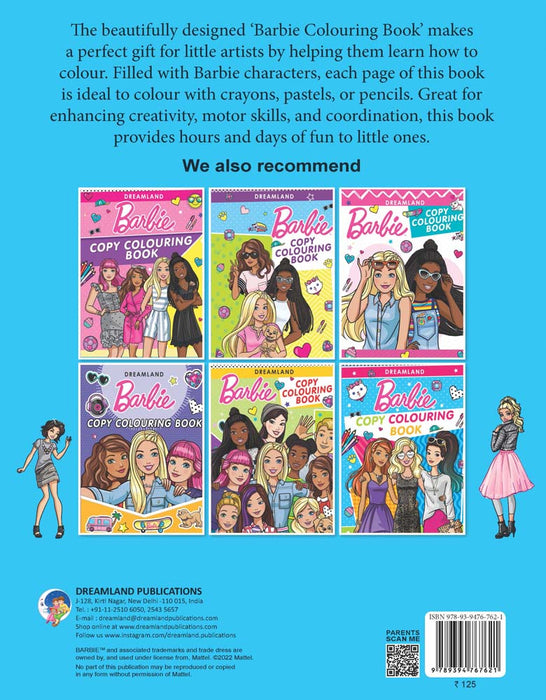 Barbie Copy Colouring Book -5