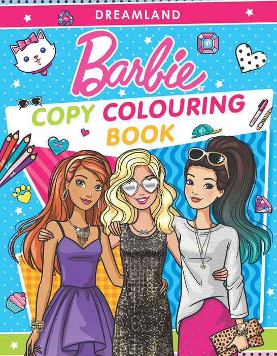 Barbie Copy Colouring Book -5