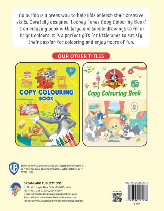 Looney Tunes Copy Colouring Book -1