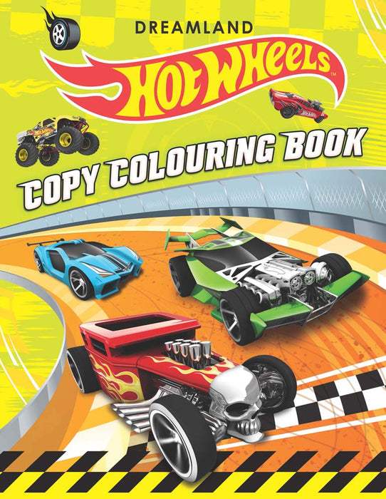 Hot Wheels Copy Colouring Book-1