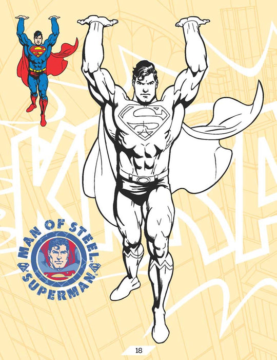 Superman Copy Colouring Book-1