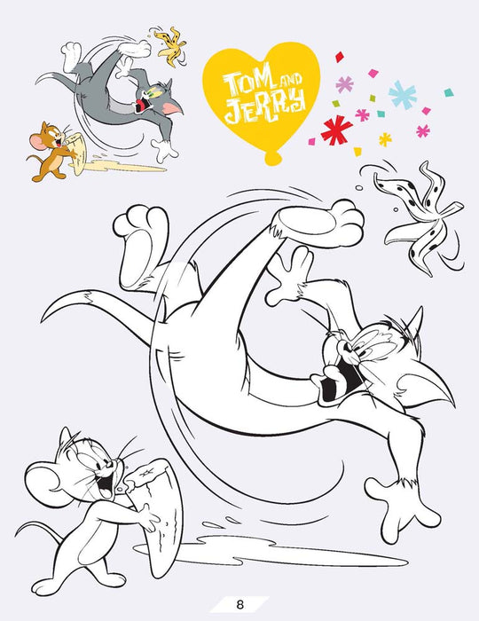 Tom and Jerry Copy Colouring Book-1