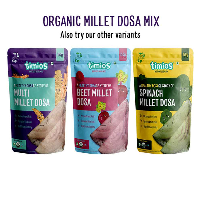 Dosa Mixes - Beetroot & Multi Millet Dosa Mixes