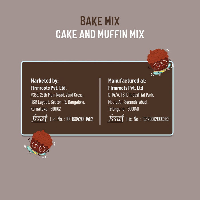Bake Mix - Cake & Muffin Mix - Chocolate & Vanilla