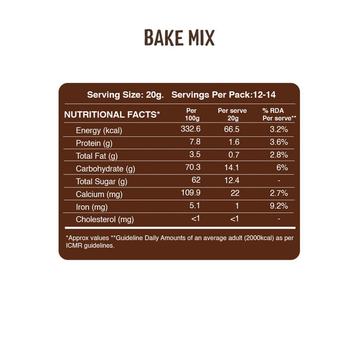Bake Mix - Cookie Mix - Chocolate & Vanilla