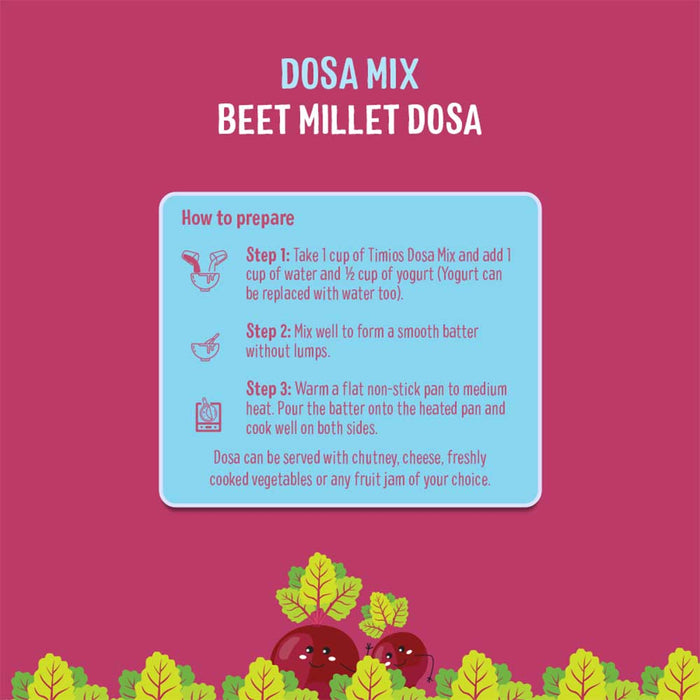 Dosa Mixes - Beetroot & Spinach Dosa Mixes