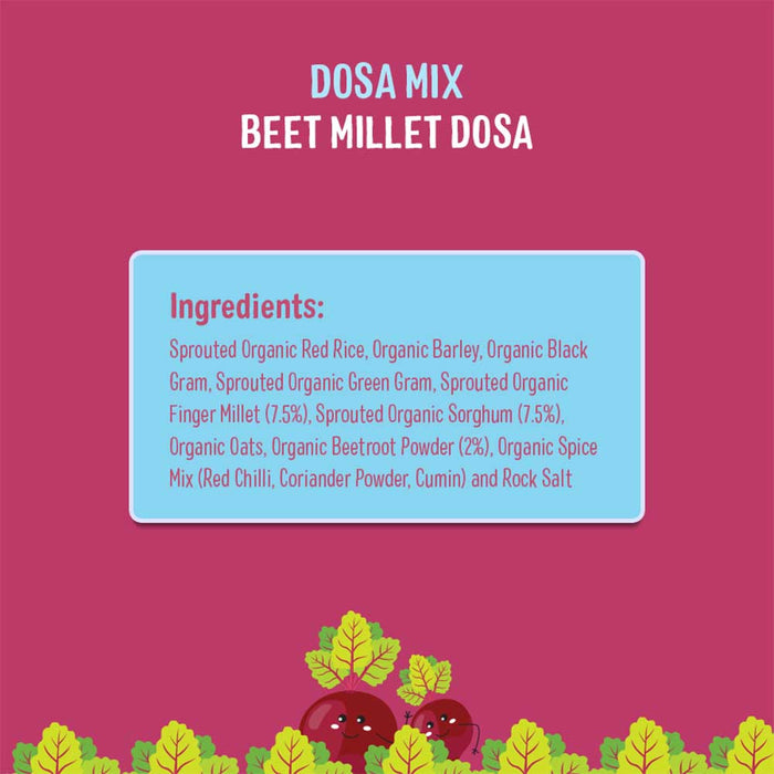 Dosa Mixes - Beetroot & Spinach Dosa Mixes