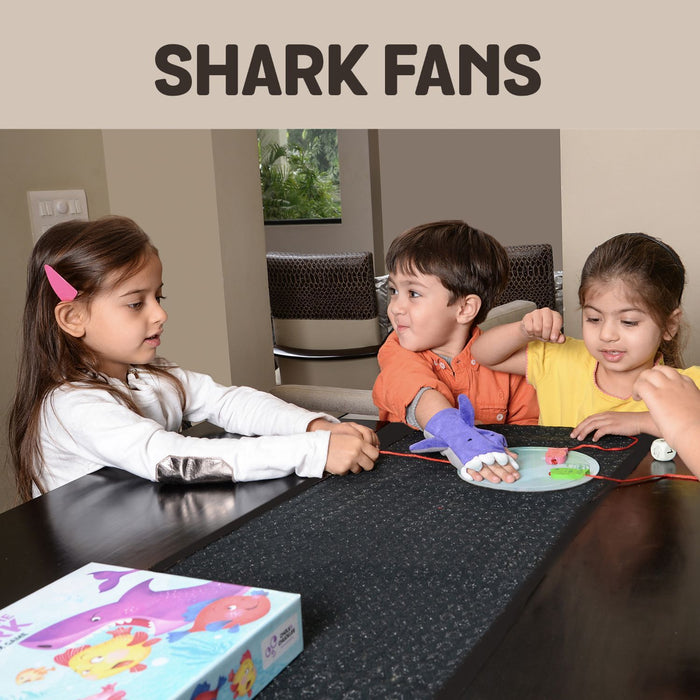 Beware of The Shark - Fun Family Game, Fast Reactions, Attention Games