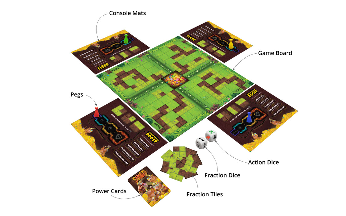 Crafty Puggles: A Path Building Educational Board Game
