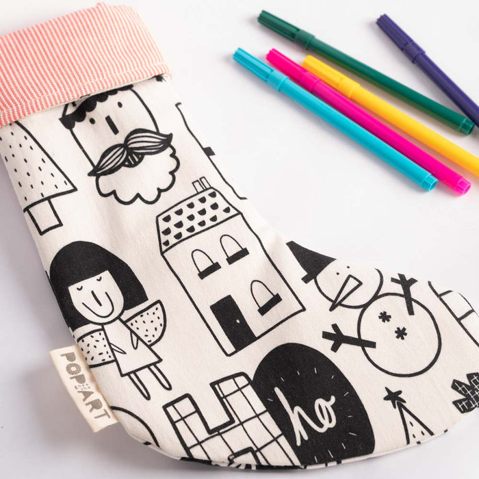 COLOUR-IN YOUR STOCKING