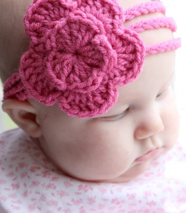 Crochet Baby Headband-1