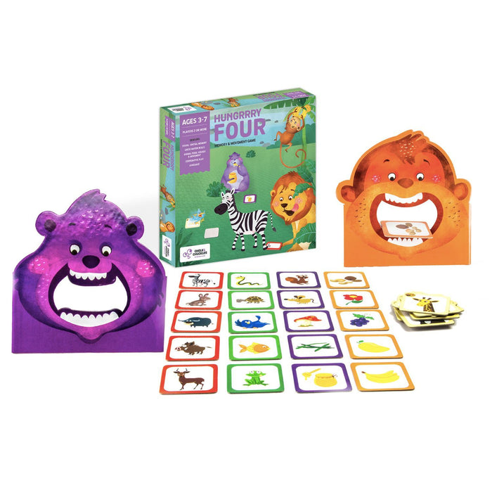 Hungry Four - Preschool Movement Memory Cooperative Game