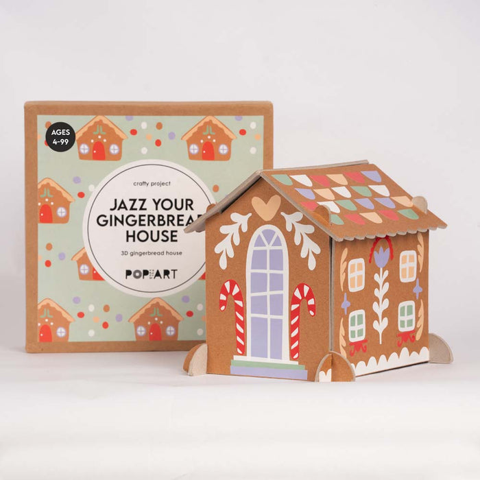 JAZZ YOUR GINGERBREAD HOUSE