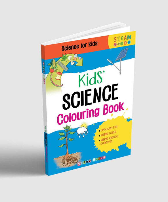 Kids' Science Colouring Book