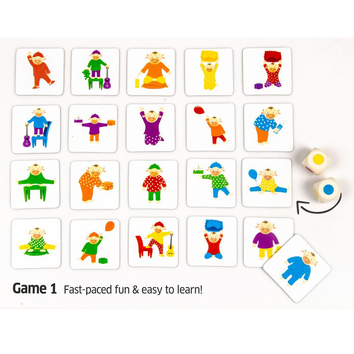 Pajama Party - Preschooler Colour Matching Game and Critical Thinking Game