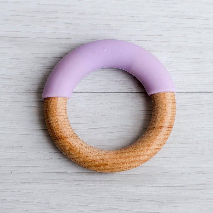 Little Rawr Wood + Silicone Simple Ring - KITTY