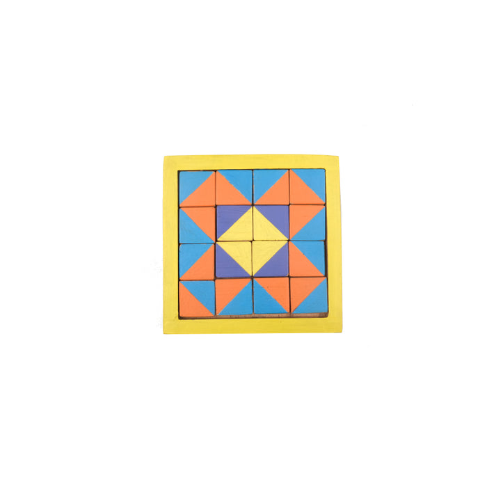Geometric mosaic puzzle