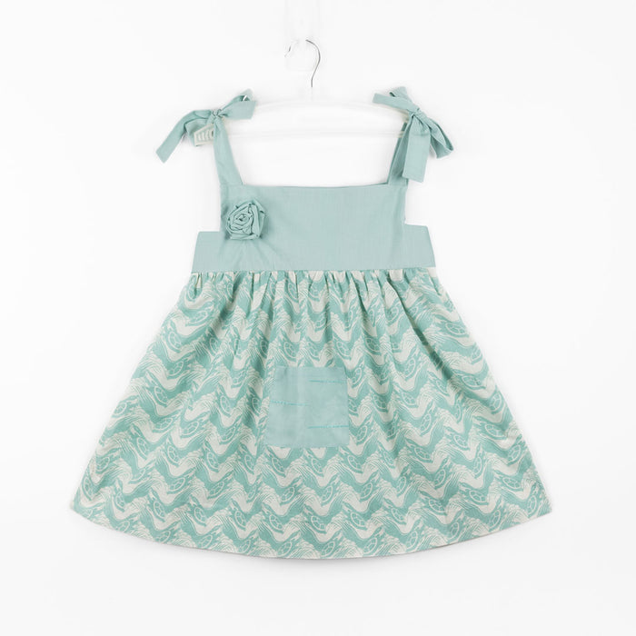 Bow Gathered Frock
