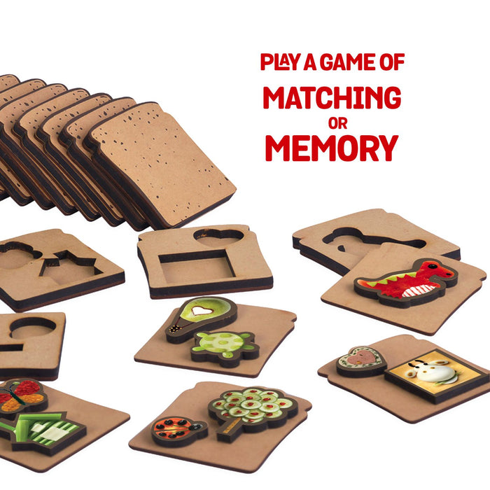Sandwich Mix Up - Speedy Tactile Shape Recognition Game