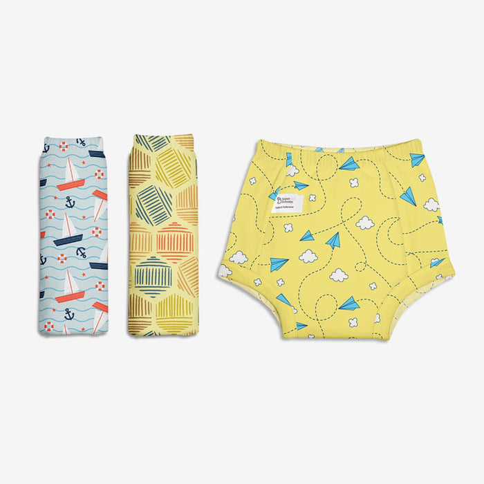 Padded Underwear - Explorer Collection (Pack of 3)