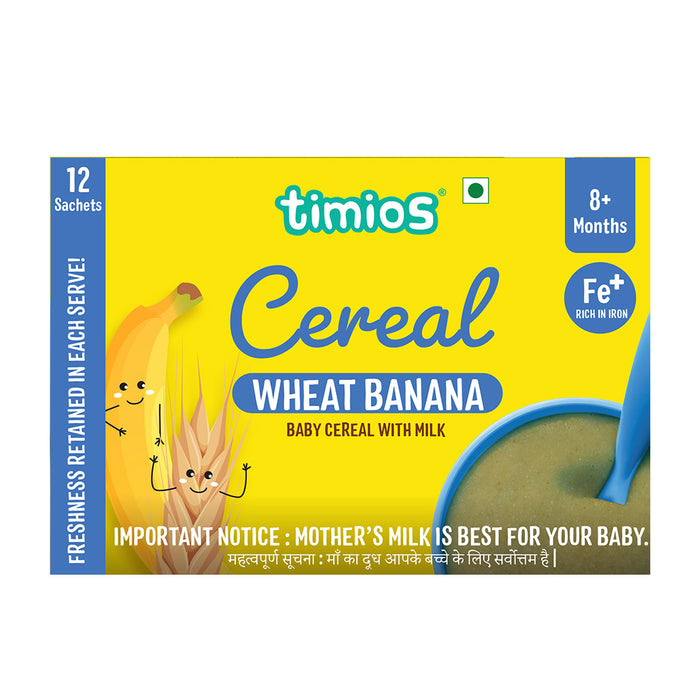Milk Based Baby Cereal - Wheat Banana
