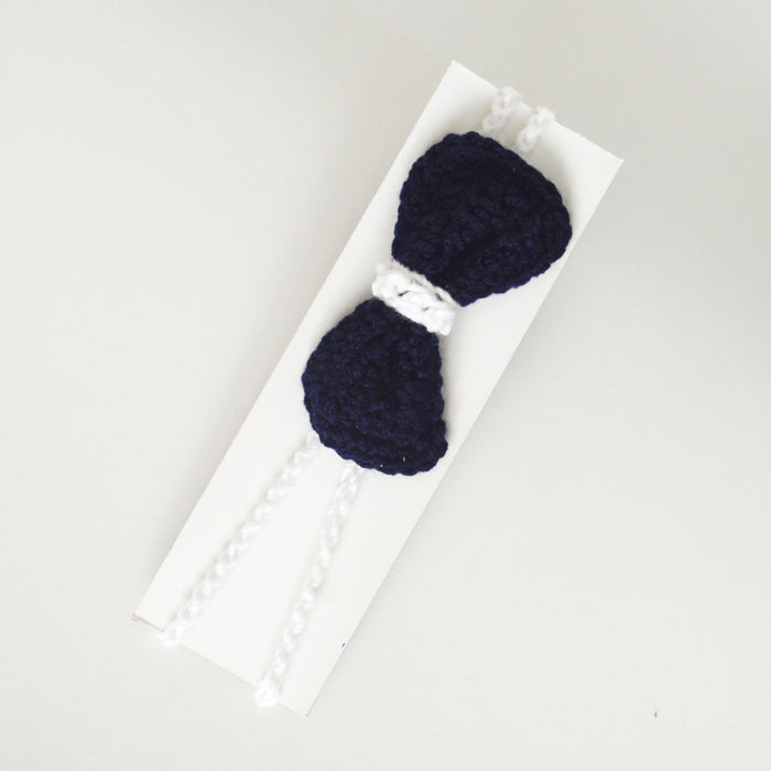 Crochet Baby Bow Headband -1