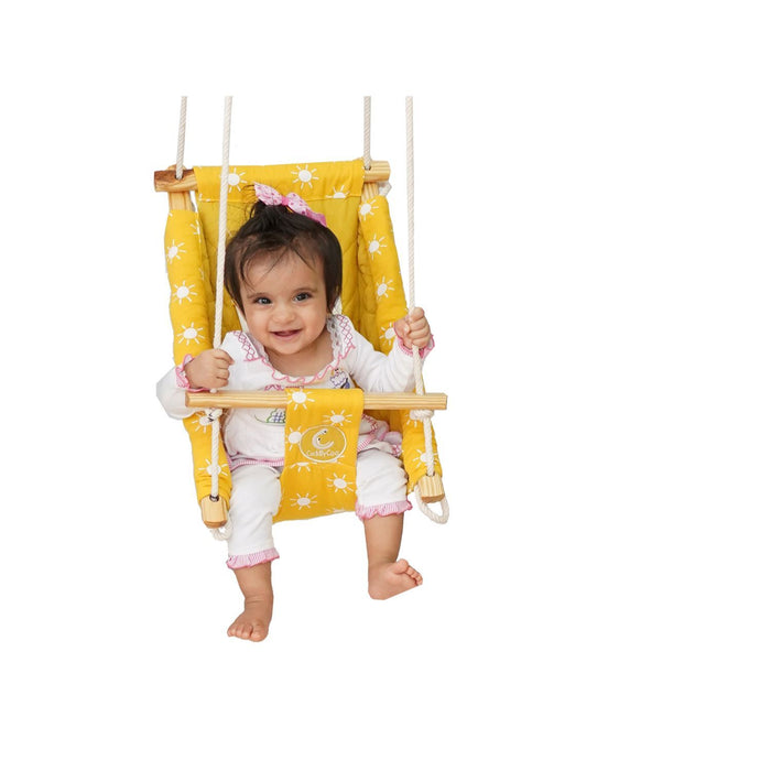 Baby Swing / Ceiling Rocker - Mustard Sun
