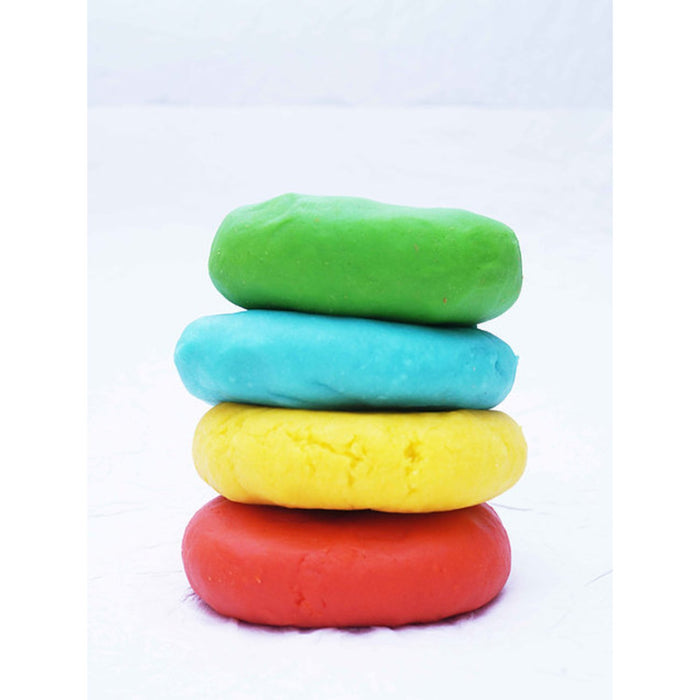 Natural Play Dough - 4 Colours