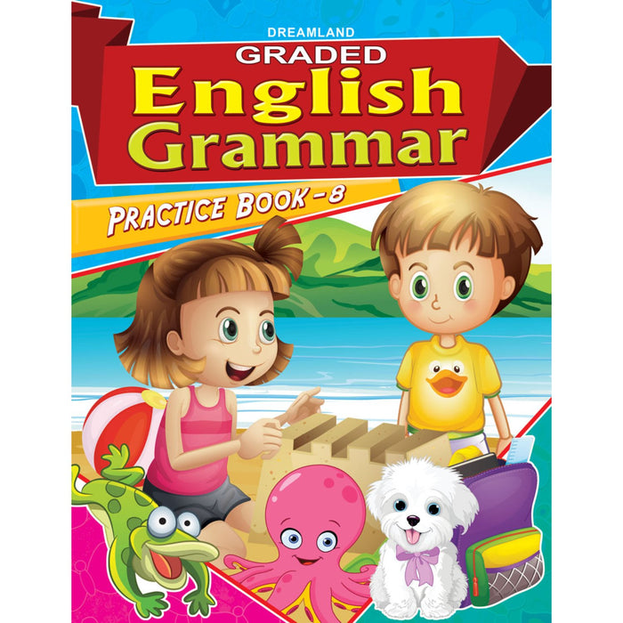 Graded English Grammar Practice Book - 8