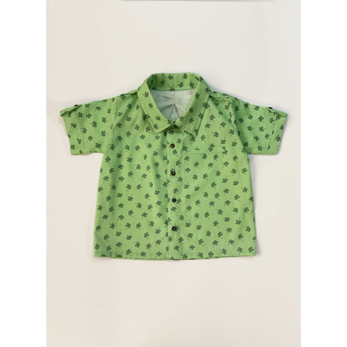 Kyle Clove Print Shirt - Green