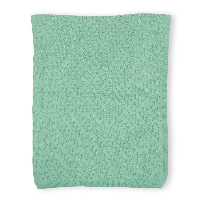 Knit Blanket - Green