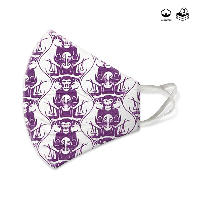 Fabric Mask - Purple
