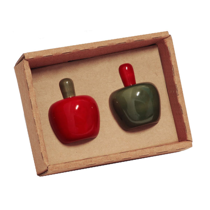 Fridge Magnet - Apples - Set Of 2
