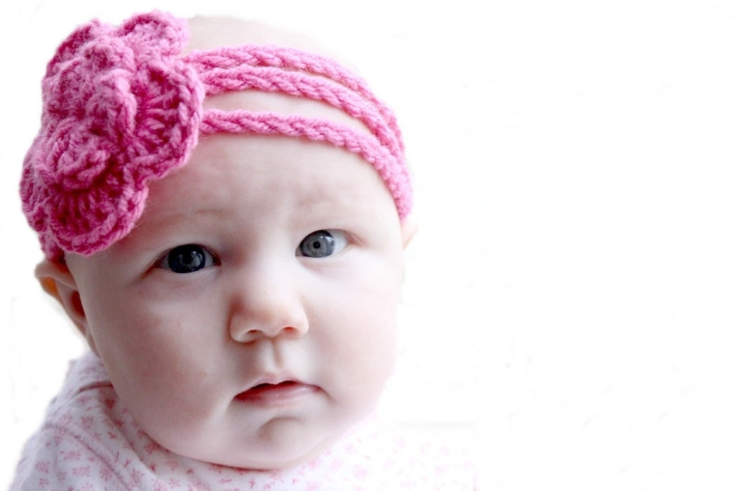 Crochet Baby Headband combo