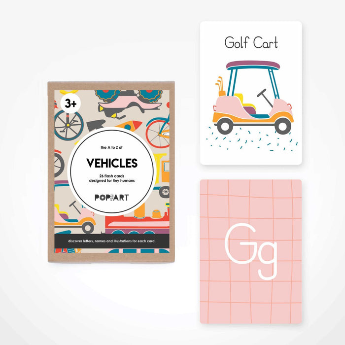 Flash Cards - Vehicles
