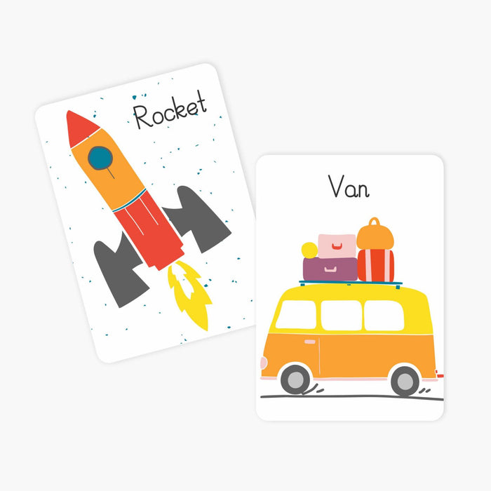Flash Cards - Vehicles
