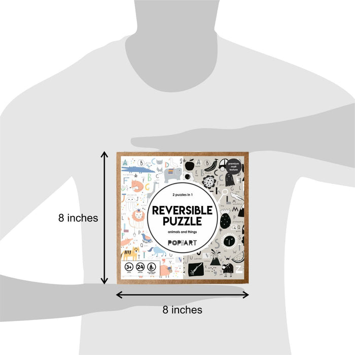Reversible Puzzle - Animals And Things
