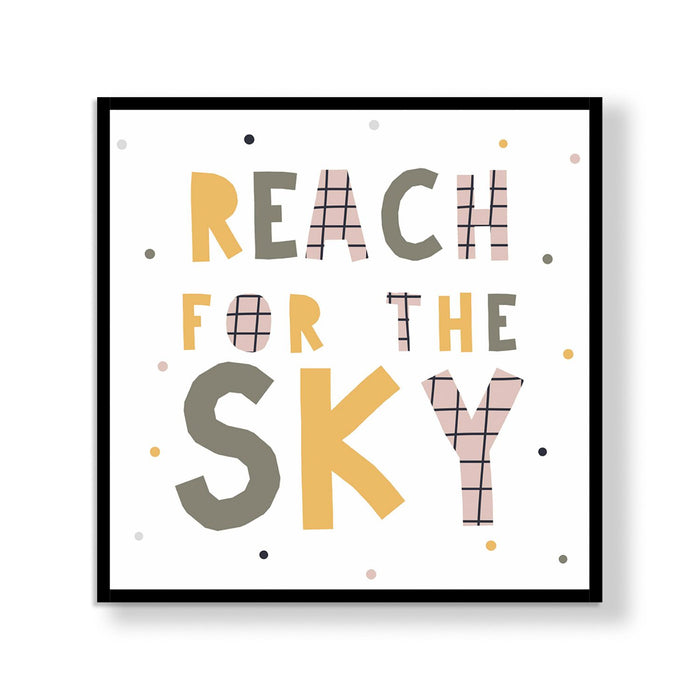 Wall Frame - Reach For The Sky