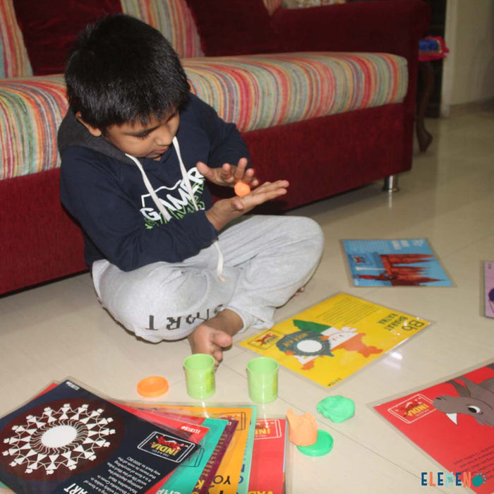 A-Z of India | Playdough Mats Alphabets Words & Letters